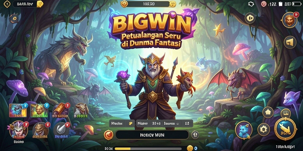 Tampilan bermain <strong>BIGWIN</strong> yang seru dan memikat dalam petualangan.