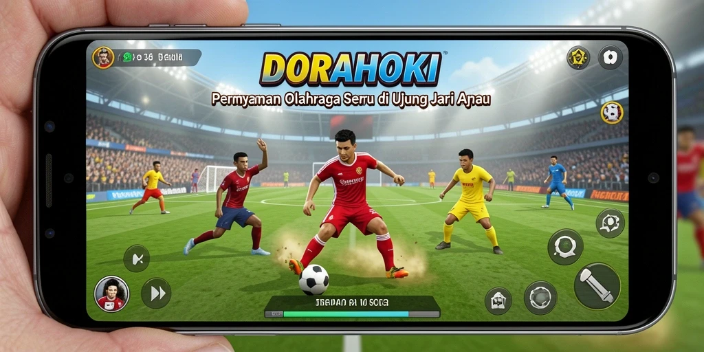 Gameplay DORAHOKI yang menegangkan dan interaktif.
