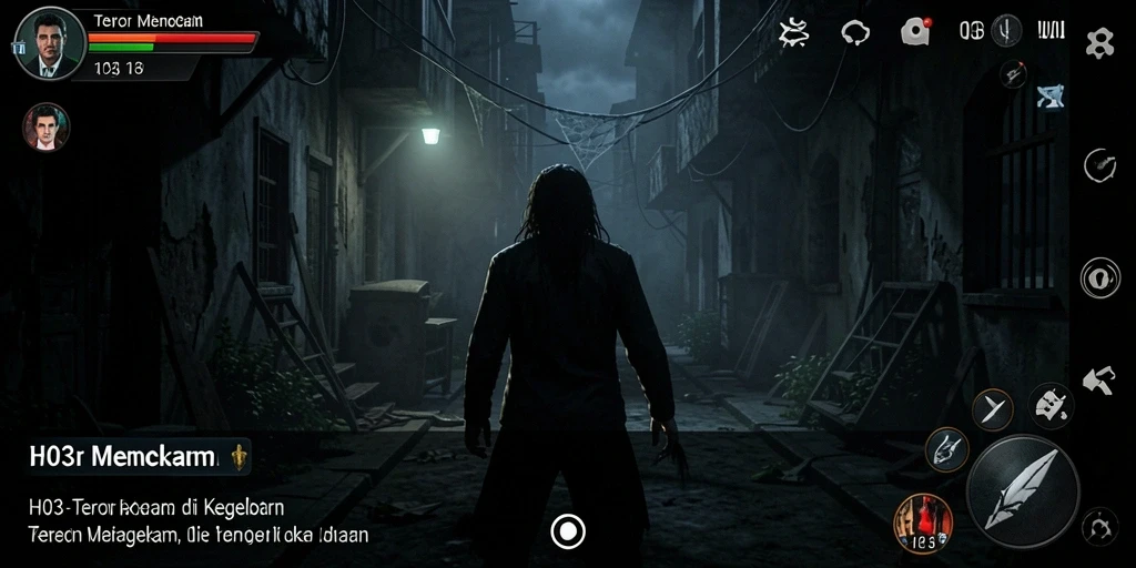 Gameplay H03 yang menakutkan dan penuh ketegangan.